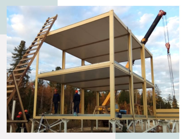 Строительство модульных здания Сыктывкар