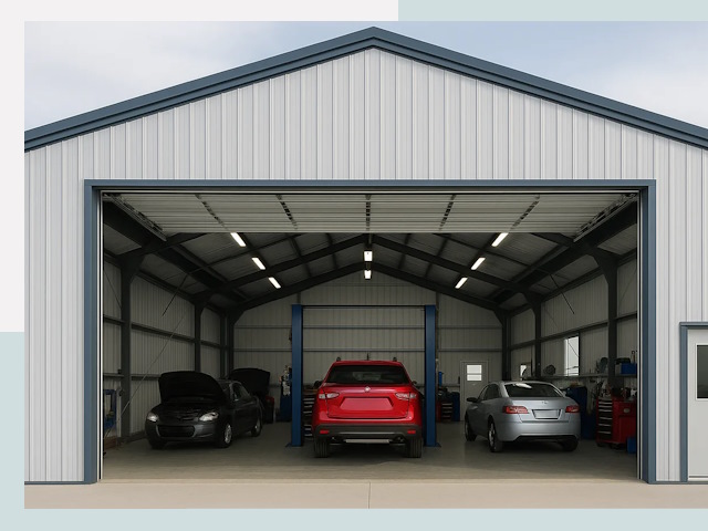 Ангары из сэндвич панелей от 619 руб. в Сыктывкар