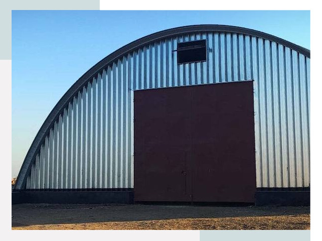 Бескаркасные ангары в Сыктывкаре