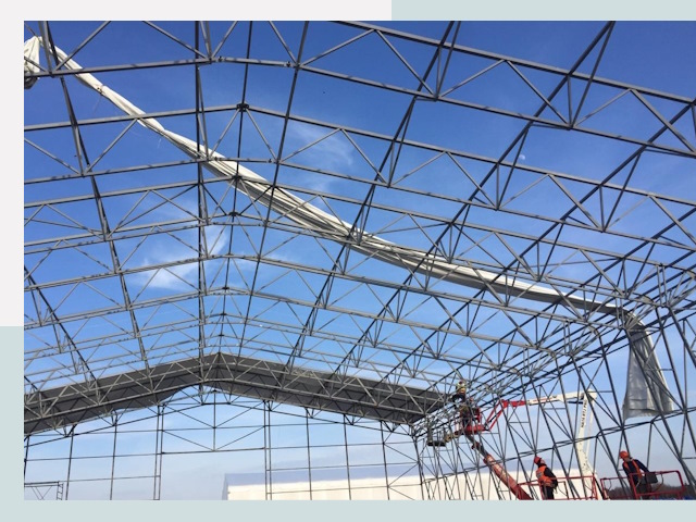 Шатровые ангары от 619 руб. в Сыктывкаре и Республике Коми