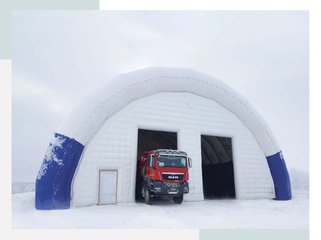 Мобильные ангары в Сыктывкаре