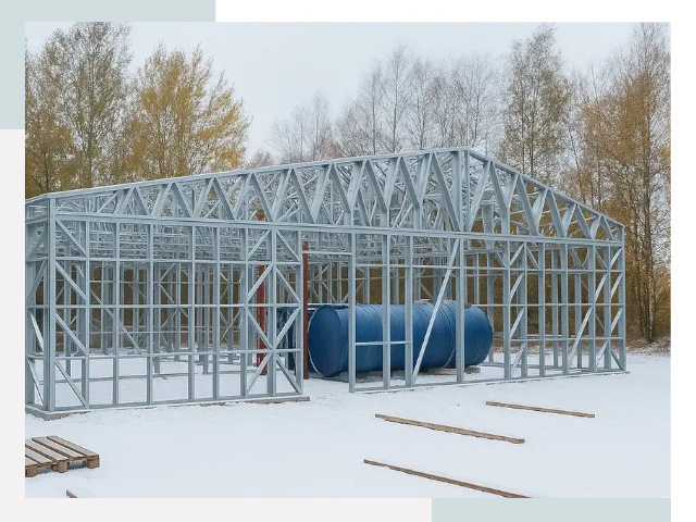 Металлические ангары в Сыктывкаре