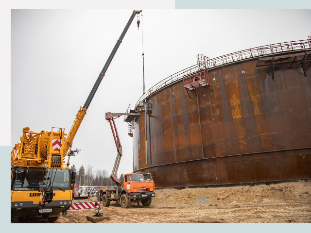 Монтаж резервуаров в Сыктывкаре от 619 руб. за м³