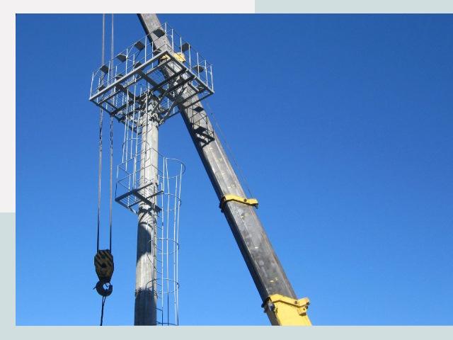 Монтаж осветительных мачт в Сыктывкар от 619 руб.