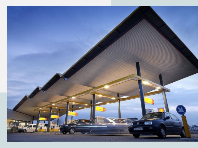 Навесы для АЗС в Сыктывкар от 619 руб. - Защита и комфорт