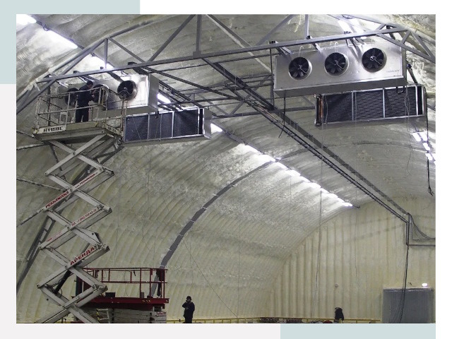 Оснащение ангаров в Сыктывкаре