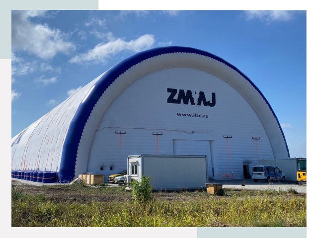 Брендирование ангаров в Сыктывкаре