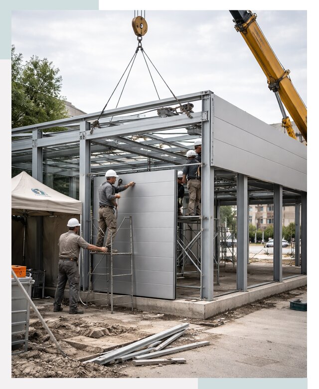СтальСтрой-Скт: торговый павильон под ключ в Сыктывкаре от 36089 р.