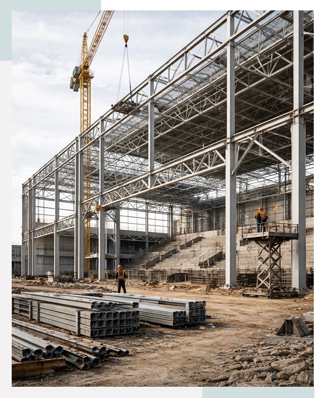 Строительство спортивных комплексов в Сыктывкаре от 30933 р. | СтальСтрой-Скт